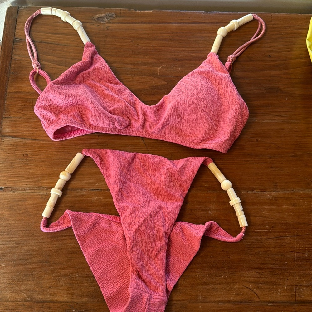 2 piece bathing suit pink  VIX PAULAHERMANNY
